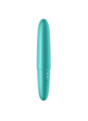 Vibromasseur turquoise USB Ultra Power Bullet 6 Satisfyer - CC597741
